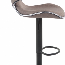 Barová stolička Elisa, piesková / čierna - 3