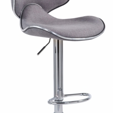 Barová stolička Elisa, šedá - 1