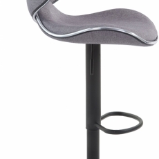 Barová stolička Elisa, svetlo šedá - 3