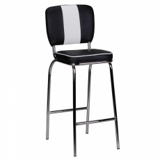 Barová stolička Elvis, čierna - 1