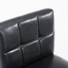 Barová stolička Emanuel, čierna - 5