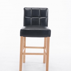Barová stolička Emanuel, čierna - 3