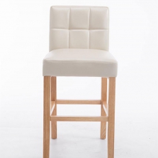 Barová stolička Emanuel, krémová - 3