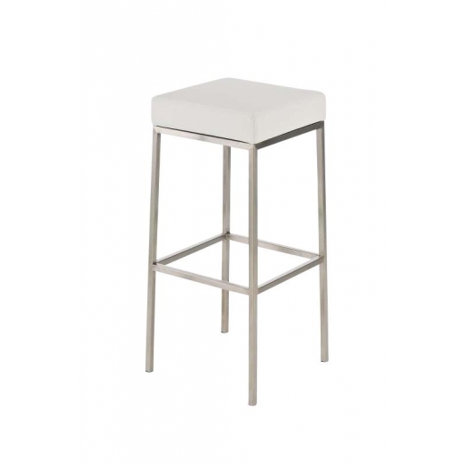 Barová stolička Evian, biela - 1