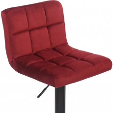Barová stolička Feni, červená - 5