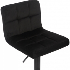 Barová stolička Feni, čierna - 5