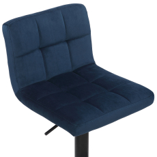 Barová stolička Feni, modrá - 6