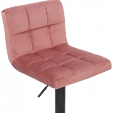 Barová stolička Feni, ružová - 5