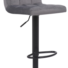 Barová stolička Feni, šedá - 1