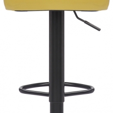 Barová stolička Feni, žltá - 4