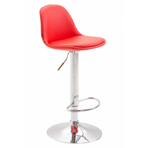 Barová stolička Ferin, červená - 1