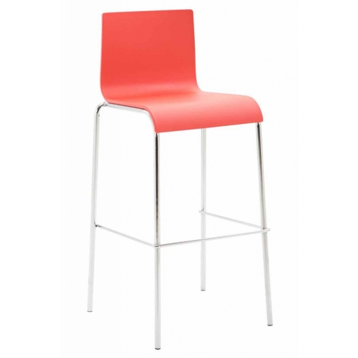 Barová stolička Filen, červená - 1