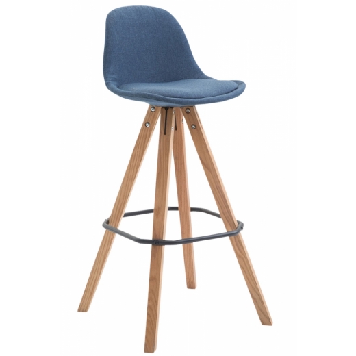 Barová stolička Frank, modrá - 1