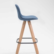 Barová stolička Frank, modrá - 3
