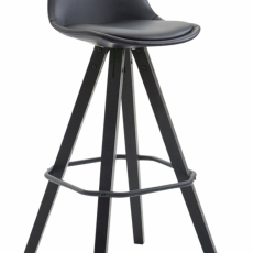 Barová stolička Frankie, čierna - 1