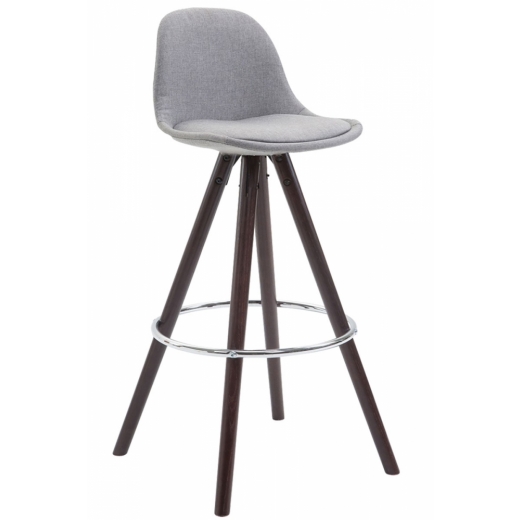 Barová stolička Freg, šedá - 1