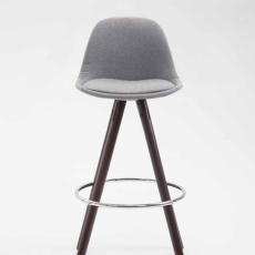 Barová stolička Freg, šedá - 2