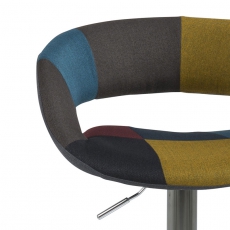 Barová stolička Garry (SET 2 ks), patchwork - 8