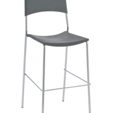 Barová stolička Gena, šedá - 1