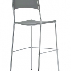 Barová stolička Gena, šedá - 3