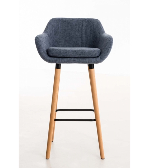 Barová stolička Grane (SET 2 ks), modrá