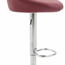 Barová stolička Greny (SET 2 ks), červenohnedá - 3