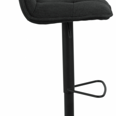 Barová stolička Hellen (SET 2 ks), antracitová - 8