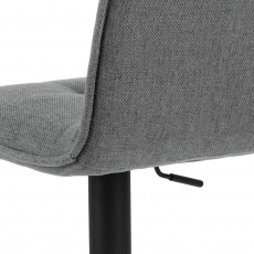 Barová stolička Hellen (SET 2 ks), šedá - 5