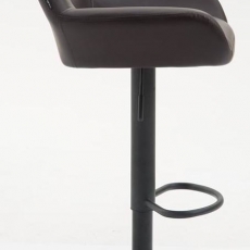 Barová stolička Henry (SET 2 ks), tmavo hnedá - 3