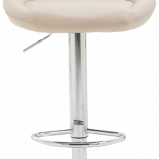 Barová stolička Hural (SET 2 ks), biela - 2
