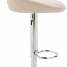 Barová stolička Hural (SET 2 ks), biela - 3