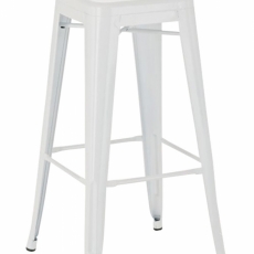 Barová stolička Josh, biela - 7