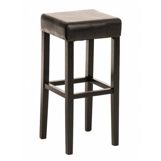 Barová stolička Jully (Súprava 2 ks), čierna podnož - 1