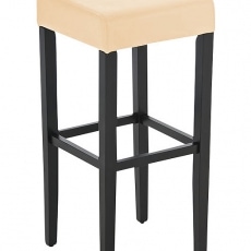 Barová stolička Jully (Súprava 2 ks), čierna podnož - 4