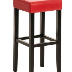 Barová stolička Jully (Súprava 2 ks), čierna podnož - 2