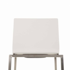 Barová stolička Kado, biela - 4