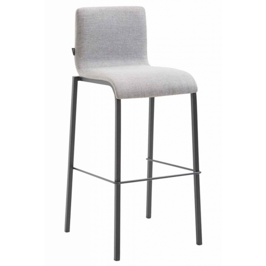Barová stolička Kando, svetlo šedá - 1