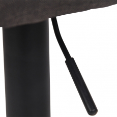 Barová stolička Kells, textil, tmavo šedá - 8
