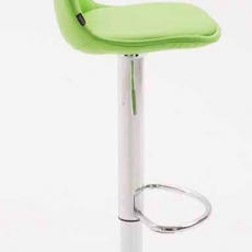 Barová stolička Kiel (SET 2 ks), syntetická koža, zelená - 3