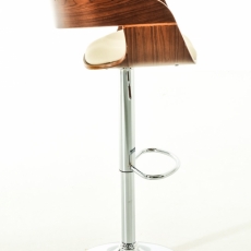 Barová stolička King (SET 2 ks), krémová - 3