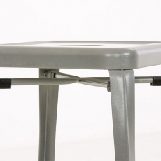 Barová stolička kovová Marta (Súprava 2 ks) - 10