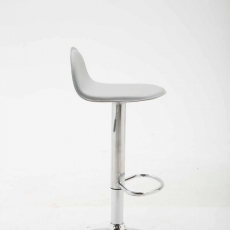 Barová stolička Lane, sivá - 3