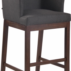Barová stolička Lara, tmavo šedá - 1