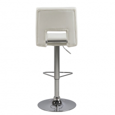 Barová stolička Larry (SET 2 ks), biela - 5
