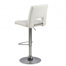 Barová stolička Larry (SET 2 ks), biela - 6