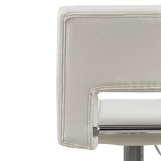 Barová stolička Larry (SET 2 ks), biela - 8