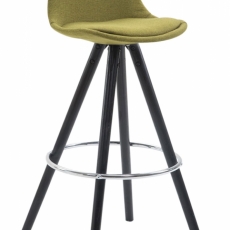 Barová stolička Lauren, svetlo zelená / čierna - 1