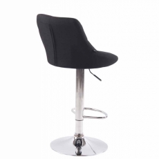 Barová stolička Lazo, čierna - 4