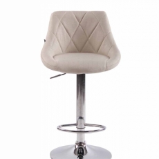 Barová stolička Lazo, krémová - 2