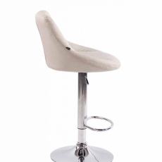 Barová stolička Lazo, krémová - 3